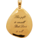 Monica Vinader Deia Pebble Locket - Gold