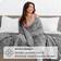 Bare Home Nontoxic Glass Weight Blanket Gray (221x203.2cm)