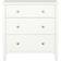 Steens Tromso Off-White Chest of Drawer 80x84cm