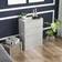 Homcom Bedroom High Gloss White Commode 55x80cm