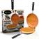 Gotham Steel Double Flip Non-Stick Ti-Ceramic with lid 7 "