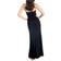 Dress The Population Kai Gown - Black