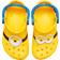 Crocs Toddler's Fun Lab Classic I Am Minions Clog - Yellow