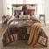 Donna Sharp Bear Cabin Bedspread Brown (264.2x243.8cm)