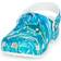 Crocs Kid's ClassicPool Party Clog - Shark/Ocean