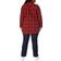 Carhartt Women's Rugged Flex Relaxed Fit Midweight Flannel Long-Sleeve Plaid Tunic - Chili Pepper