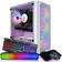 STGAubron Gaming Diamond Desktop, Intel Core I7 3.4 GHz up to 3.9 GHz, 16G RAM, 512G SSD, WIFI, BT 5.0, GTX 1660 Ti 6G GDDR6, RGB Fan x 6, RGB Keyboard & Mouse, RGB Mouse Pad, RGB BT Sound Bar, W10H64