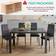 Gizoon 5 Piece Dining Set 27.6x47.2" 5