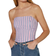 Favorite Daughter Women's The Lanai Top - Blue/Pink Pinstripe