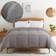 St. James Home Cozy Down Alternative Bedspread Gray (269.2x228.6cm)
