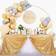 B-COOL Sparkly Drape Tablecloth Gold (203.2x127cm)