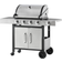 OutSunny Barbecue Grill 4+1 Burner - Black and Stainless Steel