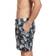 Original Penguin Leaf Print Swim Short - Dark Sapphire