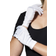 Smiffys Short Gloves White