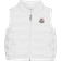 Moncler Girl's Amaury Gilet - White