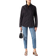 Seidensticker Non-iron Fil A Fil Shirt Blouse - Black