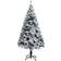 vidaXL Artificial with Flocked Snow Green Juletræ 120cm
