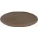 Aida Ceramic Workshop Ø26 cm Chestnut-matte brown Plato de Cena 26cm