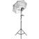 vidaXL Studio Lighting with Stands & Umbrellas