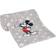 Lambs & Ivy Baby Mickey Mouse Stars Gray Soft Fleece Blanket