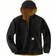 Carhartt Men's Rain Defender Relaxed Fit Fleece Reversible Jacket - Black/Brown