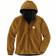 Carhartt Men's Rain Defender Relaxed Fit Fleece Reversible Jacket - Black/Brown