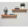 Greenhurst Floating Light Oak Wall Shelf 40cm 2pcs