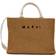 Marni Raffia Small Tote Bag - Raw Sienna/Natural