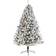 Nearly Natural Flocked West Virginia Christmas Tree 84"
