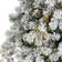 Nearly Natural Flocked West Virginia Christmas Tree 84"