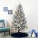 Nearly Natural Flocked West Virginia Christmas Tree 84"