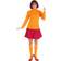 Jerry Leigh Classic Scooby-Doo Velma Costume Plus Size