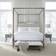 SFERRA Giza 45 Bed Sheet White (203.2x152.4cm)