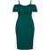 City Chic Flirtation Dress Plus Size - Emerald