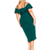 City Chic Flirtation Dress Plus Size - Emerald