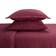 Serta Simply Clean Duvet Cover Red (228.6x172.7)