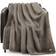 UGG Whitecap Plush Flannel Blankets Brown (177.8x127cm)