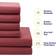 Sweet Home Collection 7 Piece Comforter Set Bed Linen Red (30.5x30.5cm)