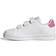 adidas Kid's Advantage Lifestyle Court Hook & Loop - Cloud White/Pulse Magenta/Wonder Quartz