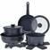 Country Kitchen Nonstick Cookware Set with lid 13 Parts