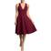 Dress The Population Catalina Dress - Dark Magenta