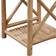 vidaXL Bamboo Bokhylla 117cm