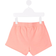 BillieBlush Girl's Logo-Patch Track Shorts - Pink