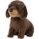 Living Nature Dachshund Puppy 16cm