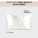 Kitsch Satin Pillowcase Hovedpudebetræk Hvid (48.3x66cm)