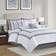 510 Design Elmore Bedspread White (264.2x233.7)