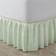 Laura Ashley Classic Ticking Valance Sheet Green (190.5x99.1cm)