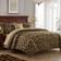 VCNY Home Cheetah Bedspread Brown (264.2x228.6cm)
