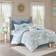 Madison Park Lian Bedspread Blue (264.2x233.7cm)