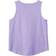 Champion Big Girl's Classic Tank Repeating Iconi C Logo - Salty Purple